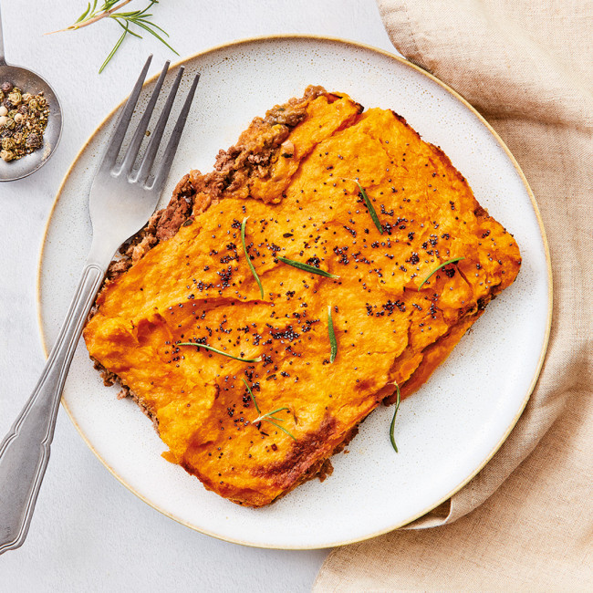 Parmentier de bœuf & carottes