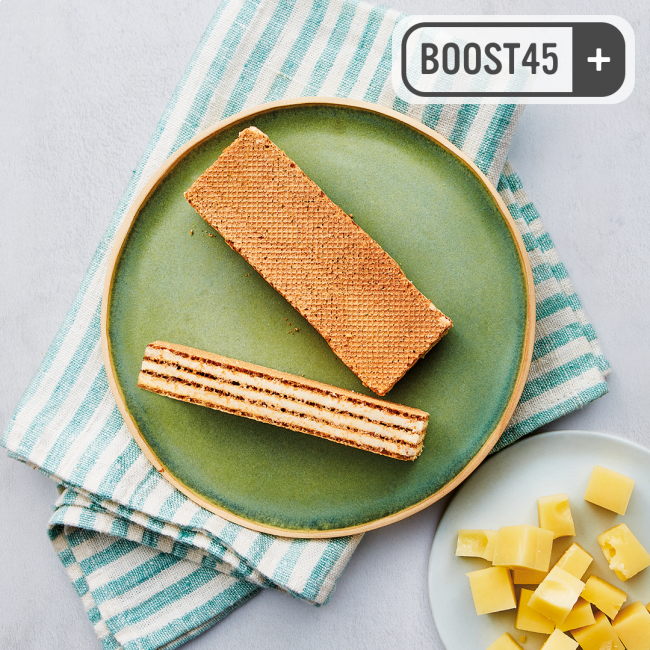 Snack salé goût fromage 