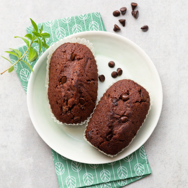 Mini-cakes tout chocolat 