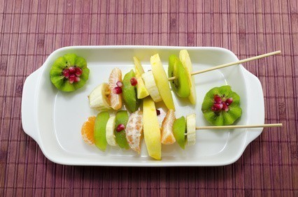 brochettes fruits
