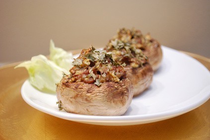 champignons farcis