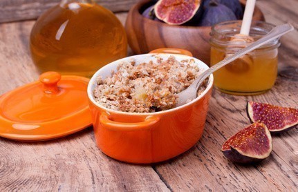 crumble figues