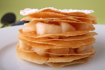 Millefeuille poire