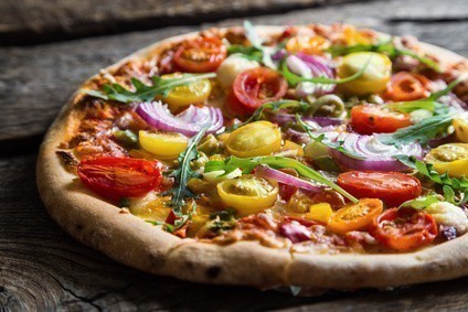 pizza legumes