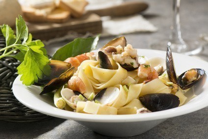 tagliatelles moules